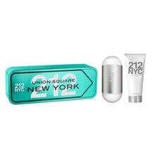 SET PARA DAMA, CAROLINA HERRERA, 212 NYC, EDT 100ML + BODY LOTION 100ML