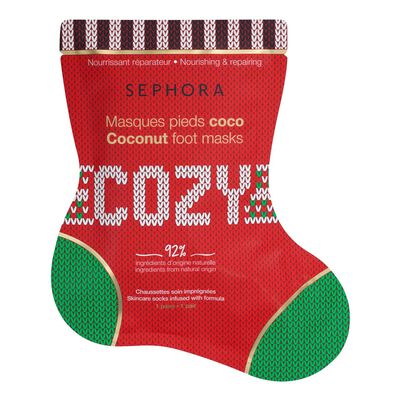 FOOT MASK - 21 XMS COCONUT (MASCARILLA DE COCO PARA PIES)