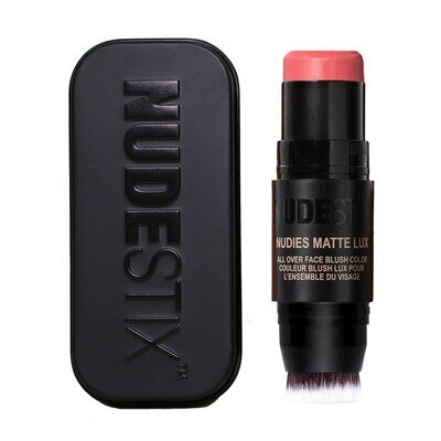NUDIES MATTE LUX ALL OVER FACE BLUSH COLOR (RUBOR EN BARRA)