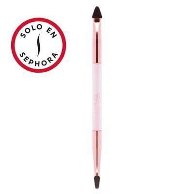 FENDER BLENDER DUAL-ENDED SPONGE & SILICONE EYESHADOW BRUSH (BROCHA PARA SOMBRA DE OJOS MULTIUSOS)