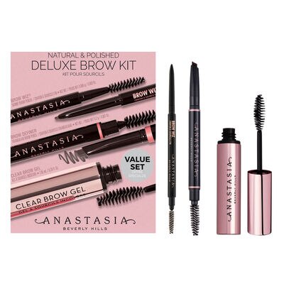 NATURAL & POLISHED DELUXE KIT NORDSTROM ANNIVERSARY (KIT PARA CEJAS)