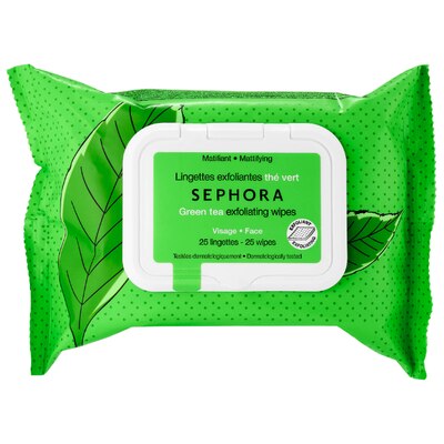 CLEANSING & EXFOLIATING WIPES BY SEPHORA COLLECTION (X25 WIPES) (TOALLITAS DESMAQUILLANTES)