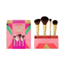 MAKE UP BRUSH SET HOLIDAY VIBES (KIT DE PINCELES DE MAQUILLAJE)