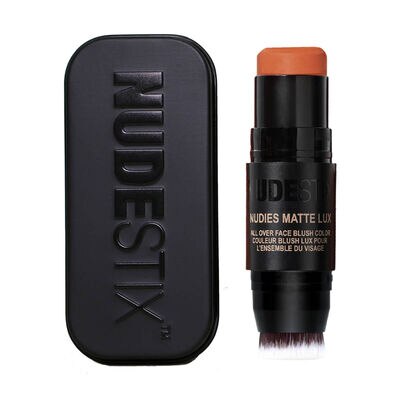 NUDIES MATTE LUX ALL OVER FACE BLUSH COLOR (RUBOR EN BARRA)