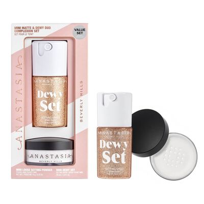 HOLIDAY MINI MATTE AND DEWY DUO (SET FIJADOR DE MAQUILLAJE)