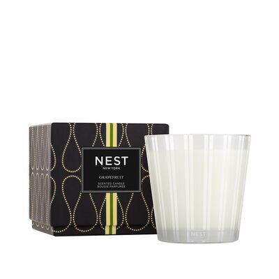 GRAPEFRUIT 3-WICK CANDLE  (VELA AROM&Aacute;TICA)