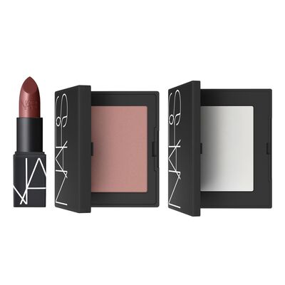 INSTANT STARDOM MINI FACE SET (SET DE BLUSH, LABIAL Y POLVO FIJADOR)