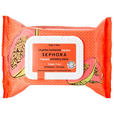 CLEANSING & EXFOLIATING WIPES BY SEPHORA COLLECTION (X25 WIPES) (TOALLITAS DESMAQUILLANTES)