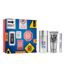 212 NYC MEN EDT 100ML + AFTER SHAVE 100 ML + SPRITZER 10ML