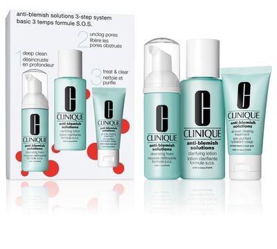 ACNE SOLUTIONS CLEAR SKIN 3 STEP KIT