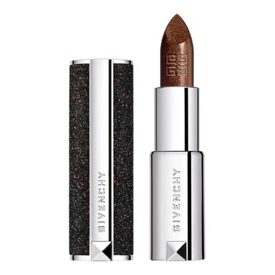 LE ROUGE NIGHT NOIR (LABIAL ULTRA BRILLANTE CON GLITTER)