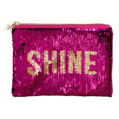 POUCH-21 XMS (COSMETIQUERA DE MAQUILLAJE DE LENTEJUELAS)