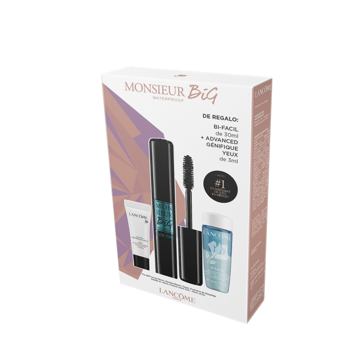 LANC&Ocirc;ME MONSIEUR BIG WATERPROOF SET HOLIDAY (SET DE M&Aacute;SCARA DE PESTA&Ntilde;AS)