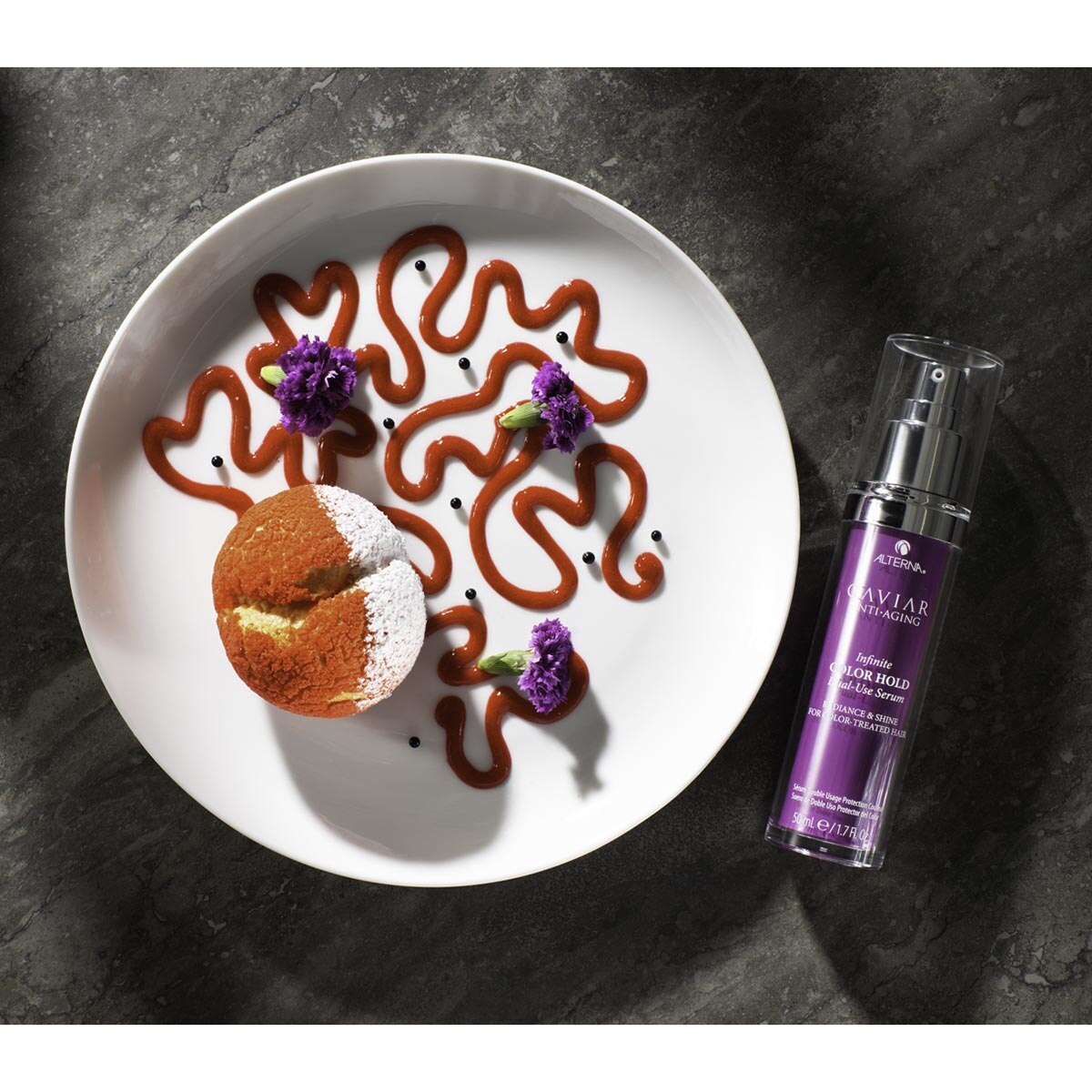 CAVIAR ANTI- AGING INFINITE COLOR HOLD DUAL-USE SERUM (SUERO)