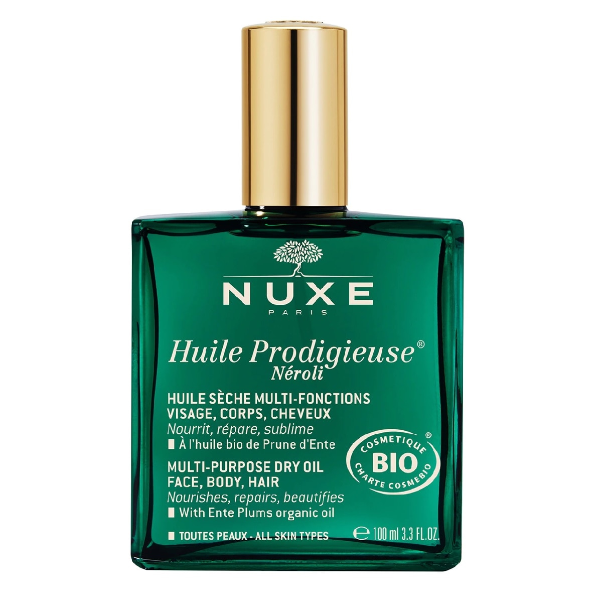 HUILE PRODIGIEUSE&reg; N&Eacute;ROLI (ACEITE SECO NUTRITIVO ORG&Aacute;NICO PARA ROSTRO, CUERPO Y CABELLO)