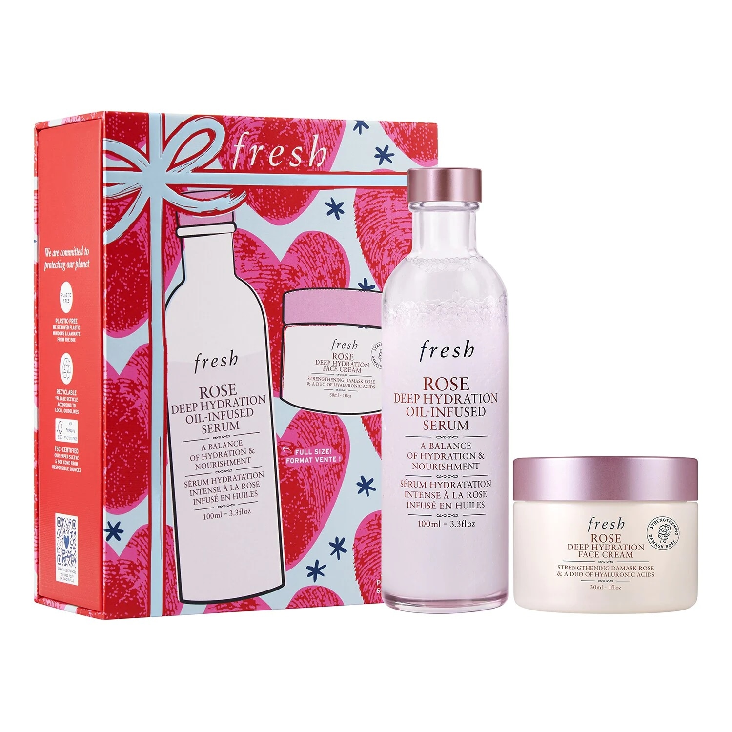 ROSE SOOTHE, TREAT & HYDRATE SET (SET DE CUIDADO DE LA PIEL)