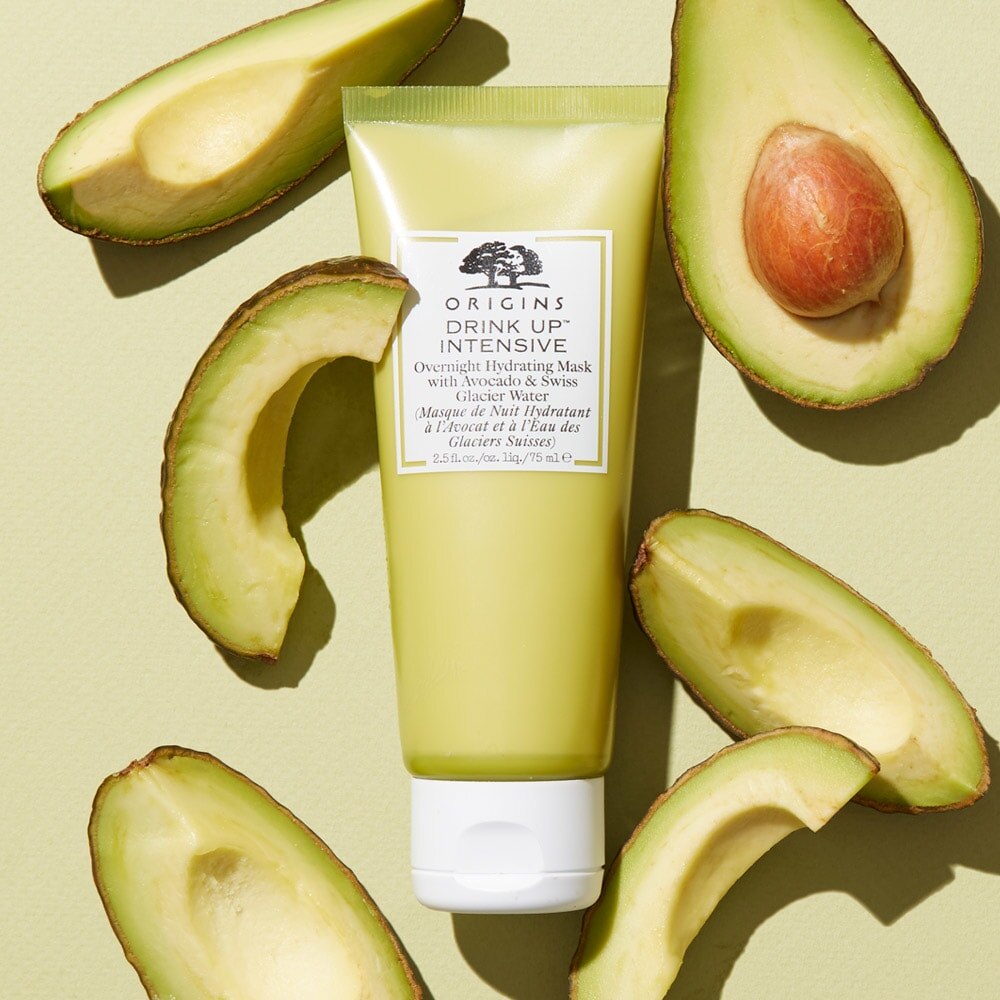 DRINK UP&trade; INTENSIVE OVERNIGHT HYDRATING MASK WITH AVOCADO & GLACIER WATER 30ML