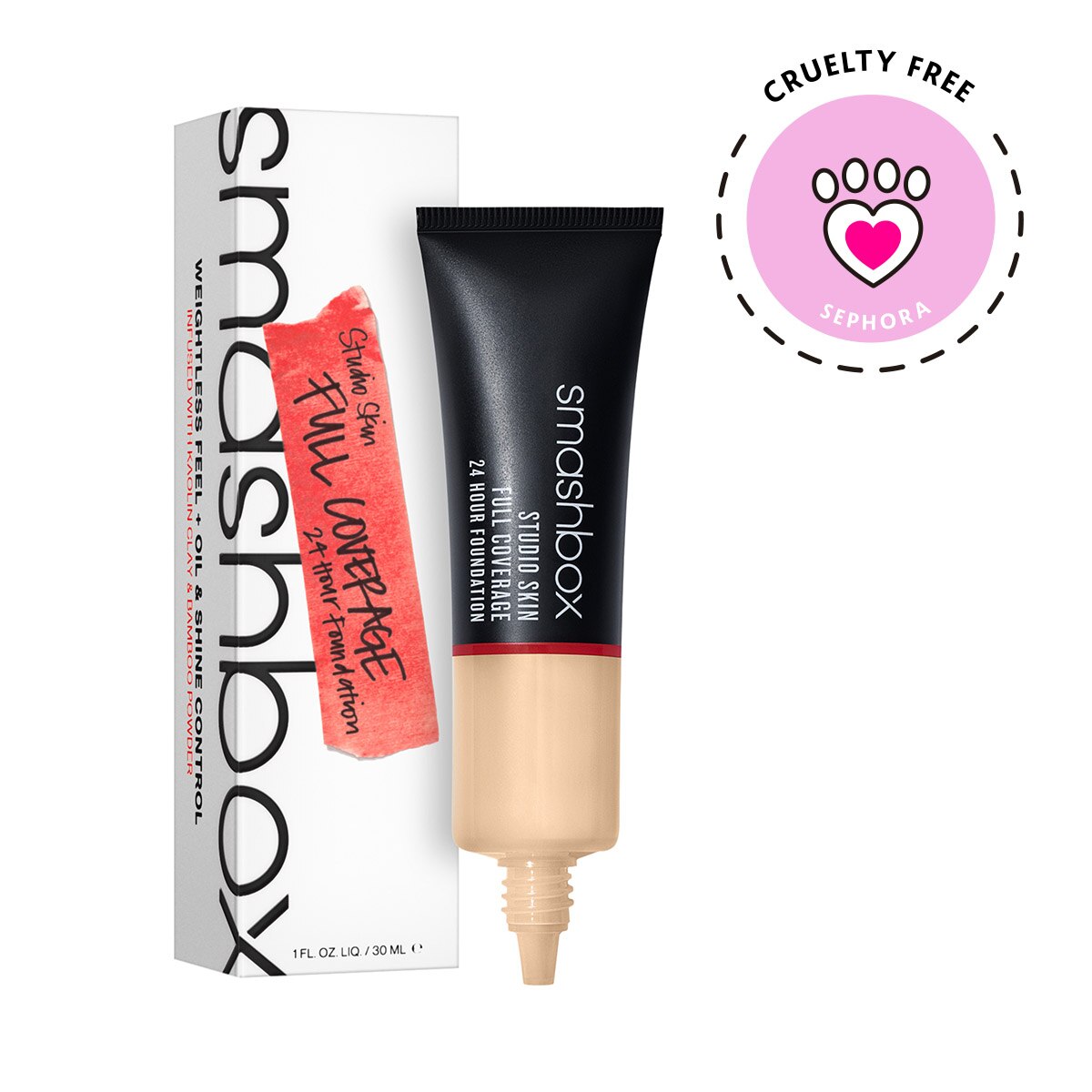 STUDIO SKIN 24 HOUR FULL COVERAGE WATERPROOF FOUNDATION (BASE DE MAQUILLAJE LIQUIDA DE LARGA DURACION Y MAXIMA COBERTURA)