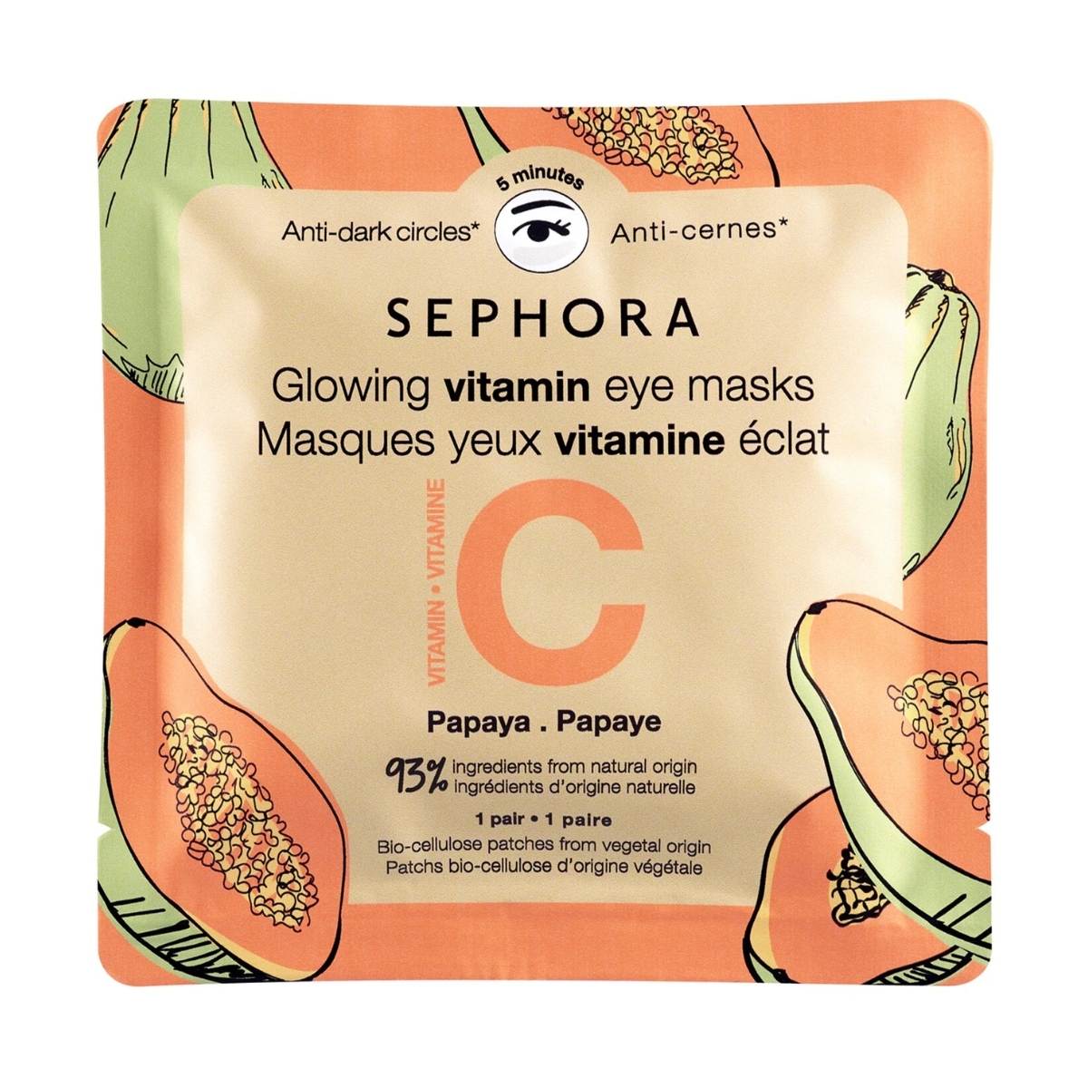 VITAMIN EYE MASKS (MASCARILLAS VITAMINICA PARA OJOS)
