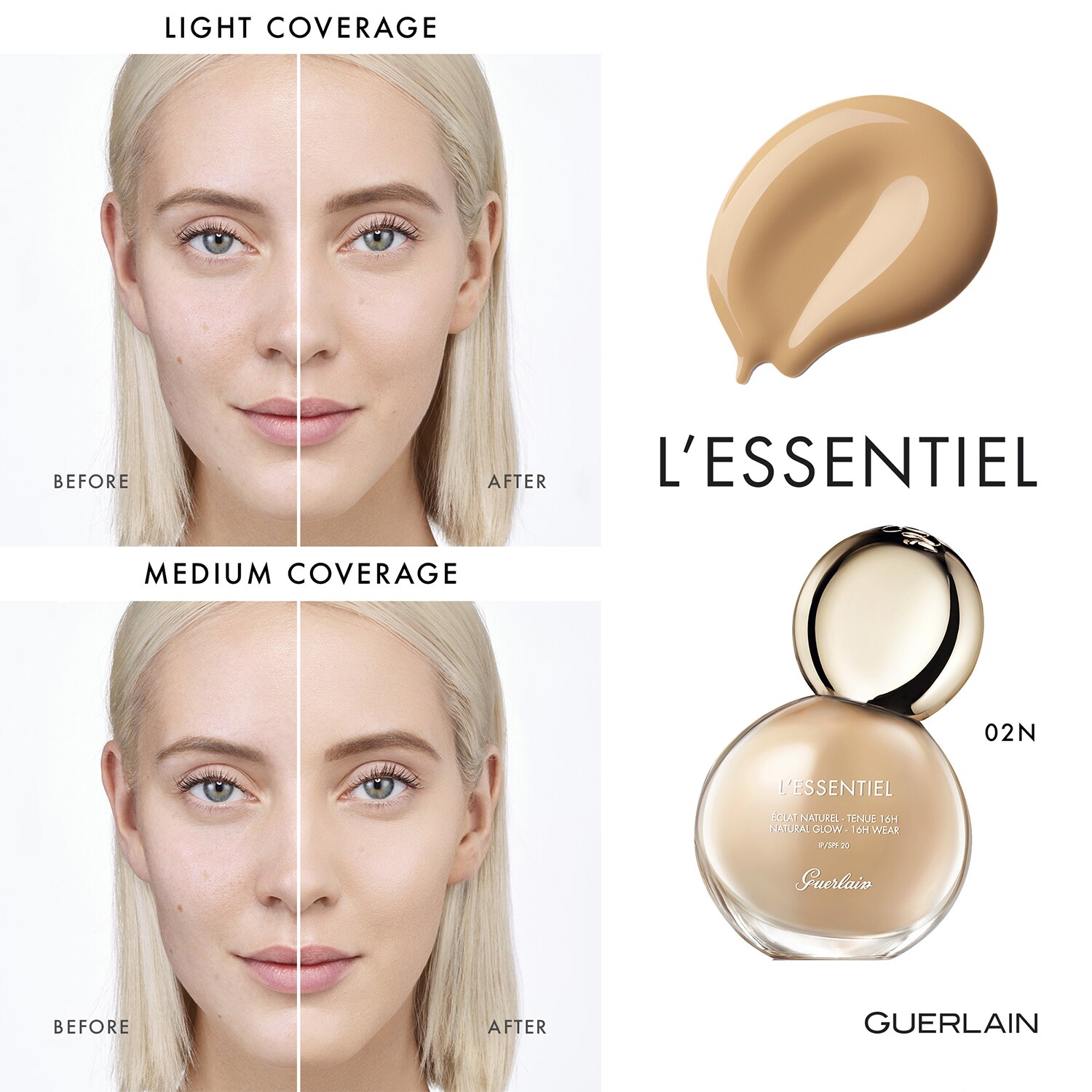 L'ESSENTIEL BASE DE MAQUILLAJE 30ML