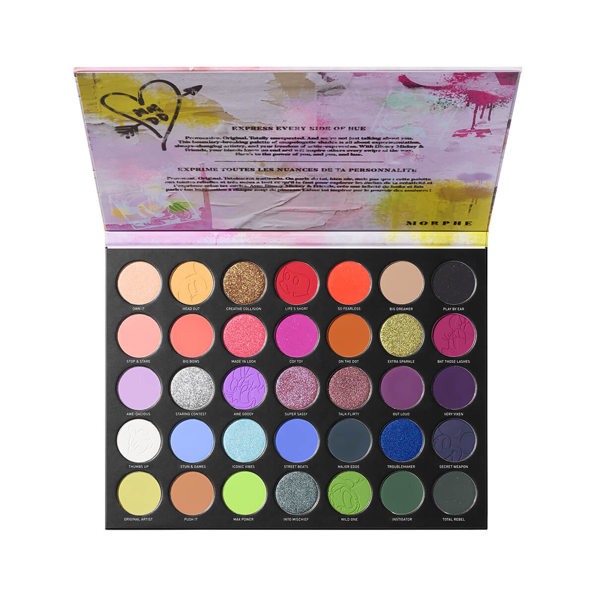 MICKEY & FRIENDS TRUTH BE BOLD (PALETA DE SOMBRAS PARA OJOS)