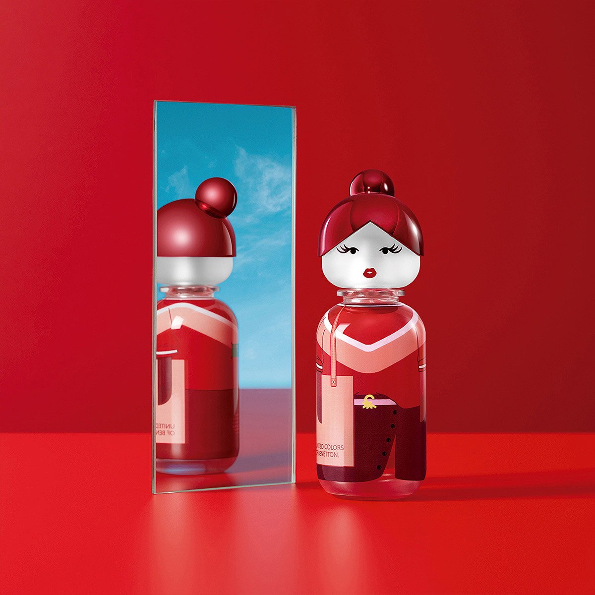 BENETTON SISTERLAND RED ROSE SET