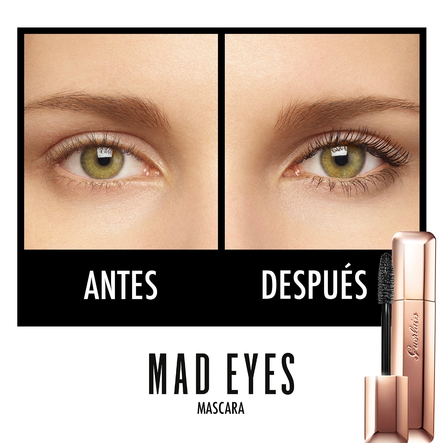 MASCARA DE PESTA&Ntilde;AS VOLUMEN CONSTRUIBLE MAD EYES