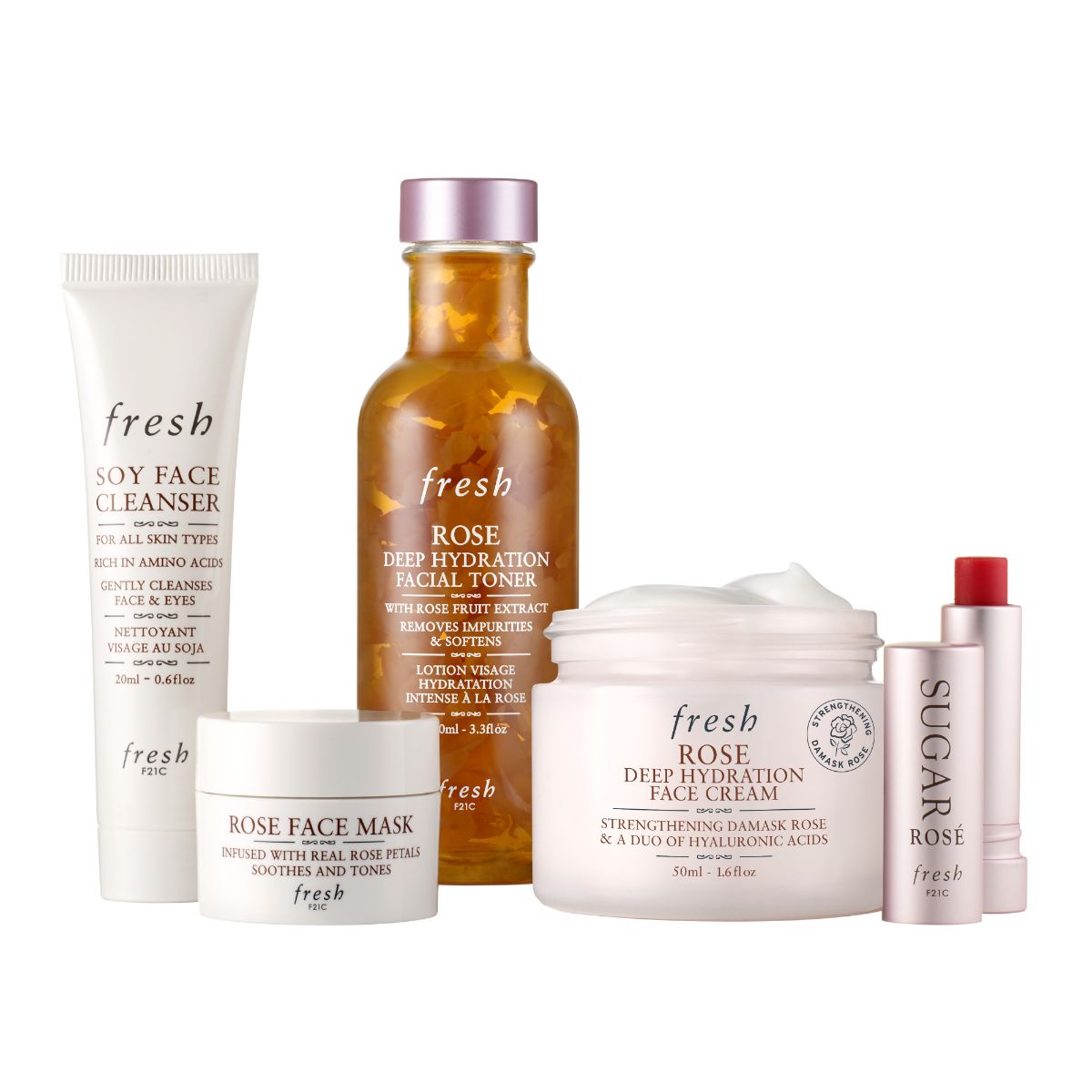 ROSE DEEP HYDRATION SKINCARE GIFT SET (SET PARA CUIDADO DE LA PIEL)