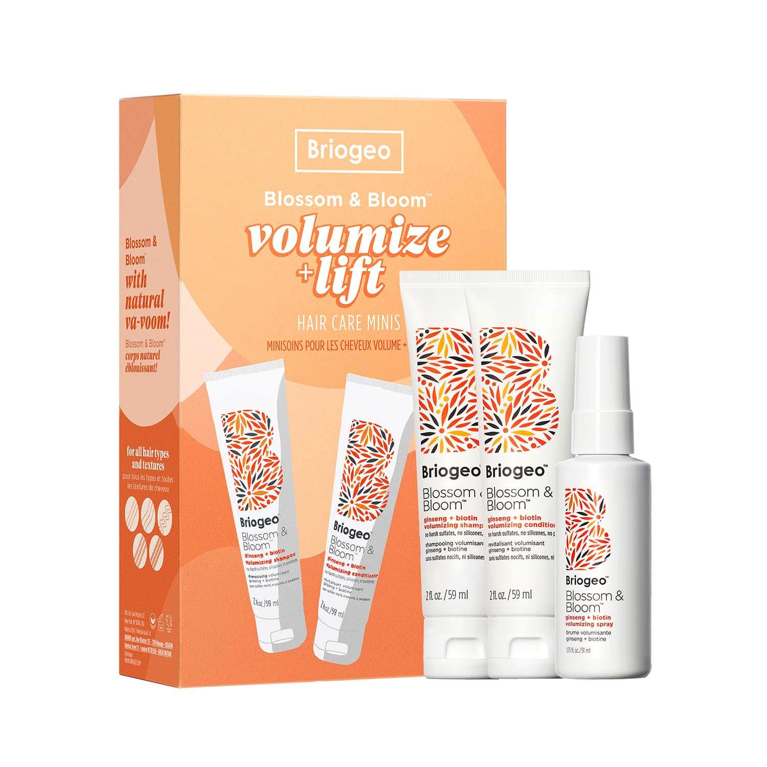 BLOSSOM & BLOOM&trade; KIT BRIOGEO (SET PARA CABELLO)