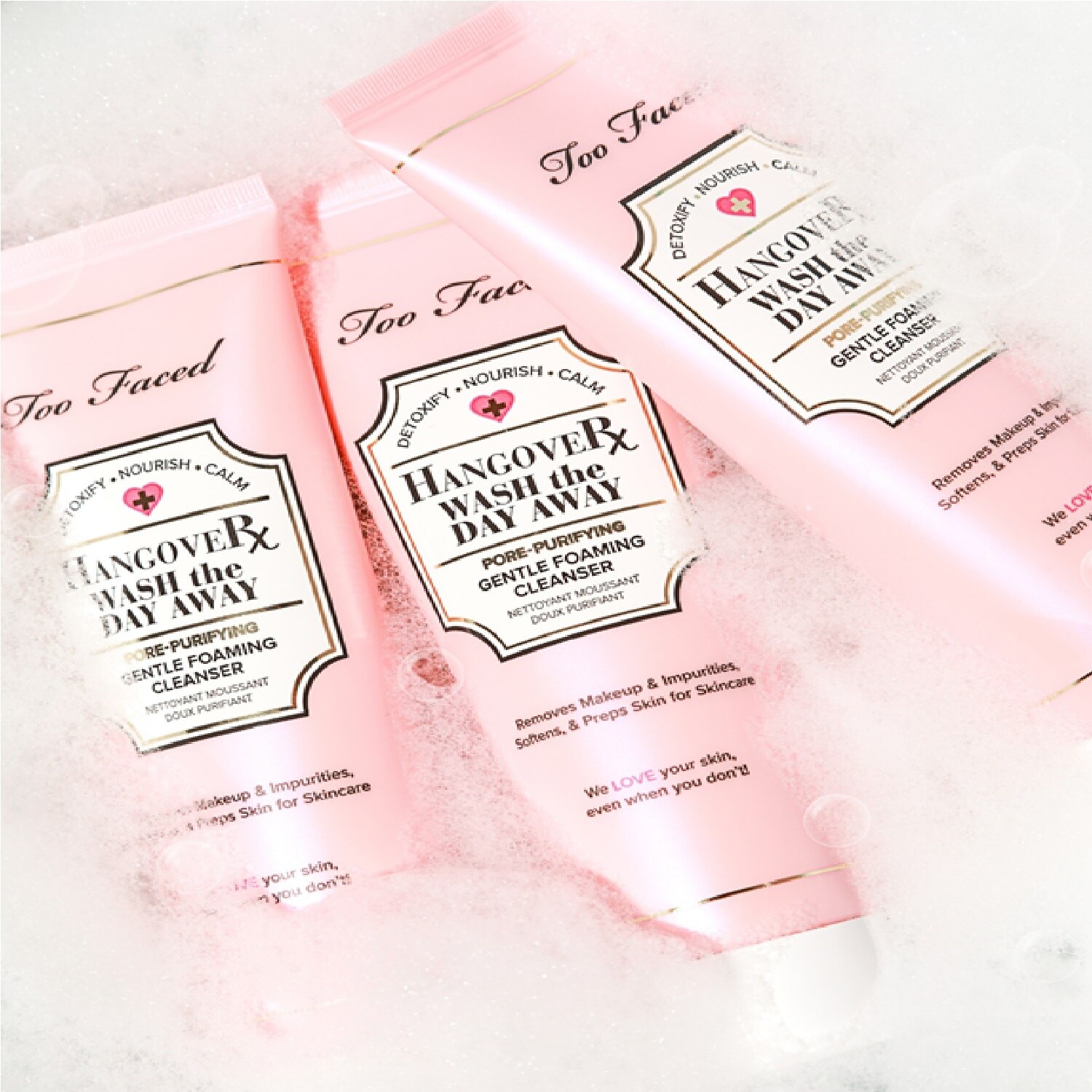 HANGOVER WASH THE DAY AWAY PORE PURIFYING GENTLE FOAMING CLEANSER (LIMPIADOR FACIAL)