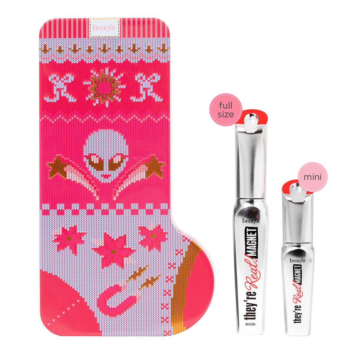 LASHES ALL THE WAY BENEFIT COSMETICS HOLIDAY (SET DE MASCARAS FULL SIZE Y MINI)