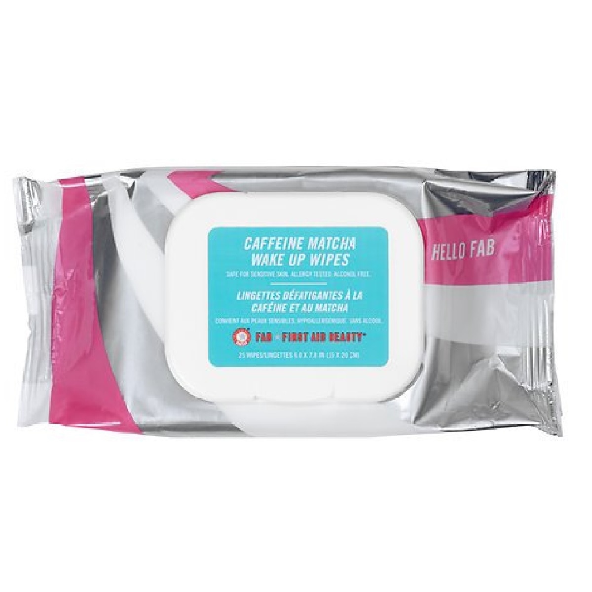 CAFFEINE MATCHA WAKE UP FACE WIPES (TOALLITAS LIMPIADORAS)