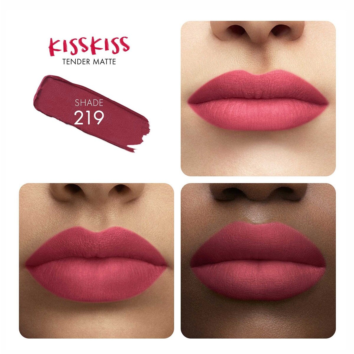KISS KISS 21 MATTE LIPS (LABIAL MATE EN BARRA)