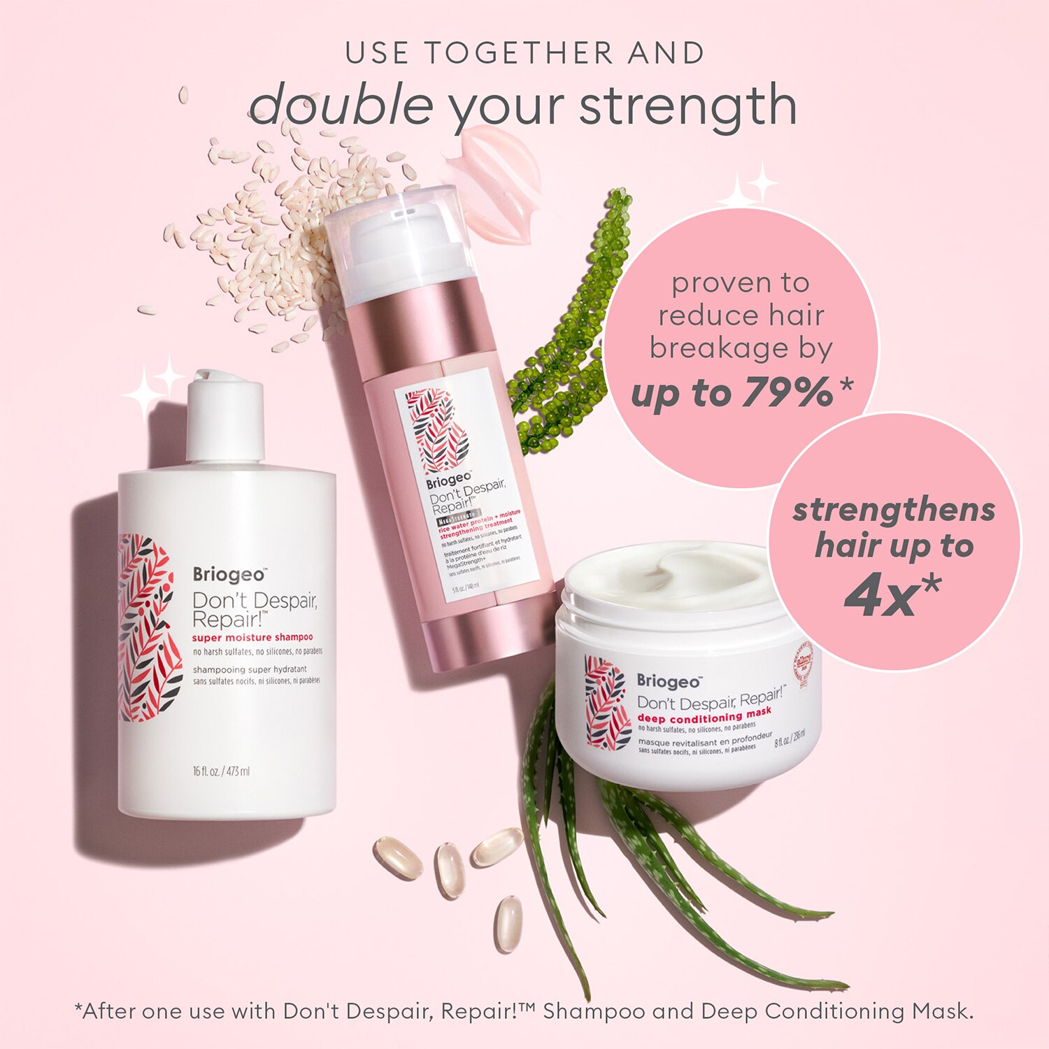 DON'T DESPAIR, REPAIR&trade; HAIR BRIOGEO TREATMENT (TRATAMIENTO PARA CABELLO)