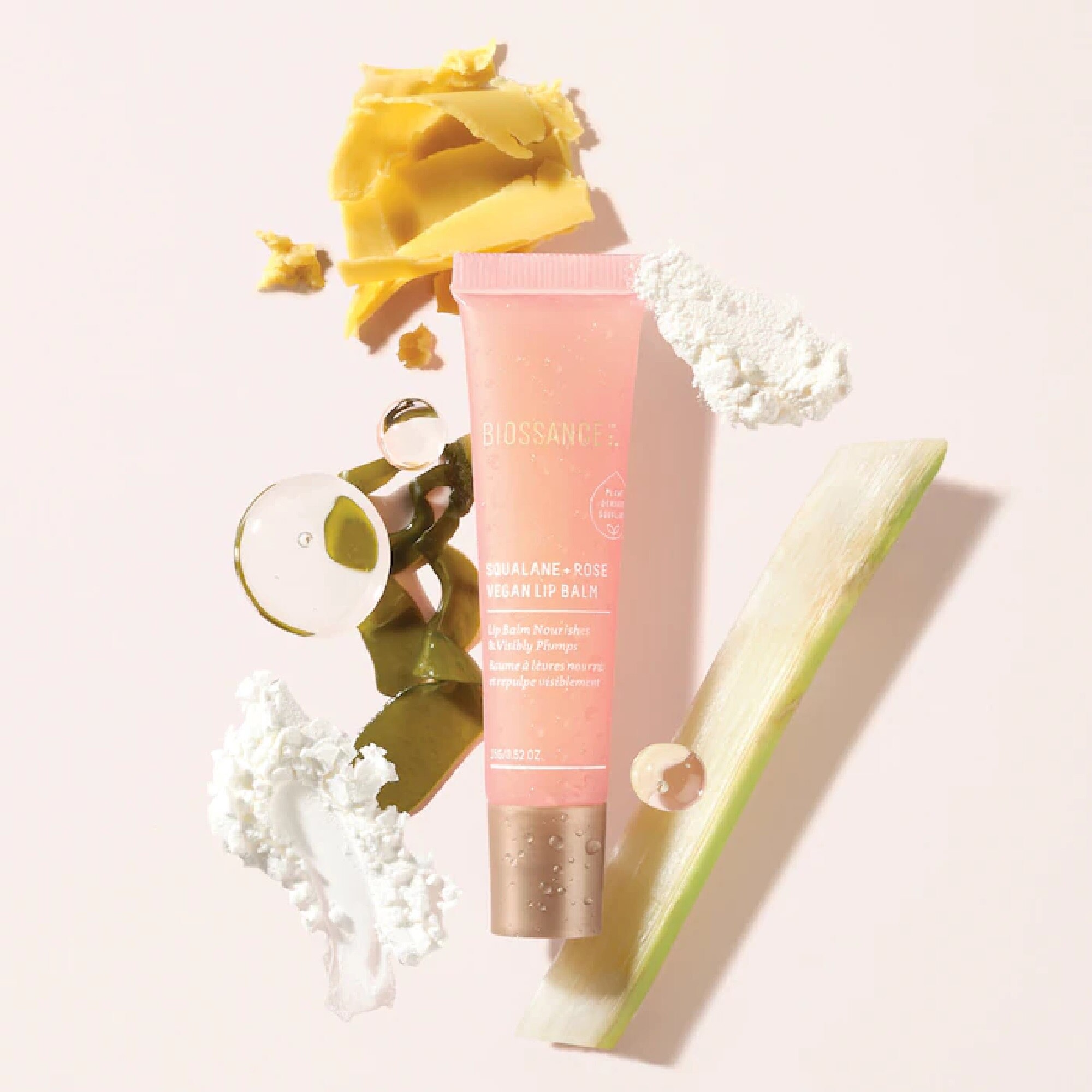 SQUALANE + ROSE VEGAN LIP BALM (B&Aacute;LSAMO LABIAL DE ROSA)