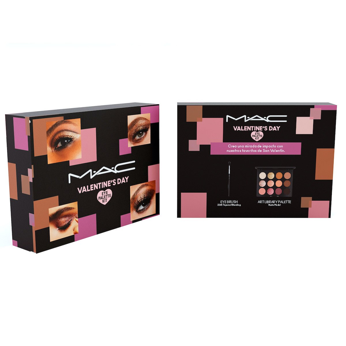 MAC VALENTINE'S  SET ART LIBRARY / NUDE MODEL (PALETA DE OJOS)