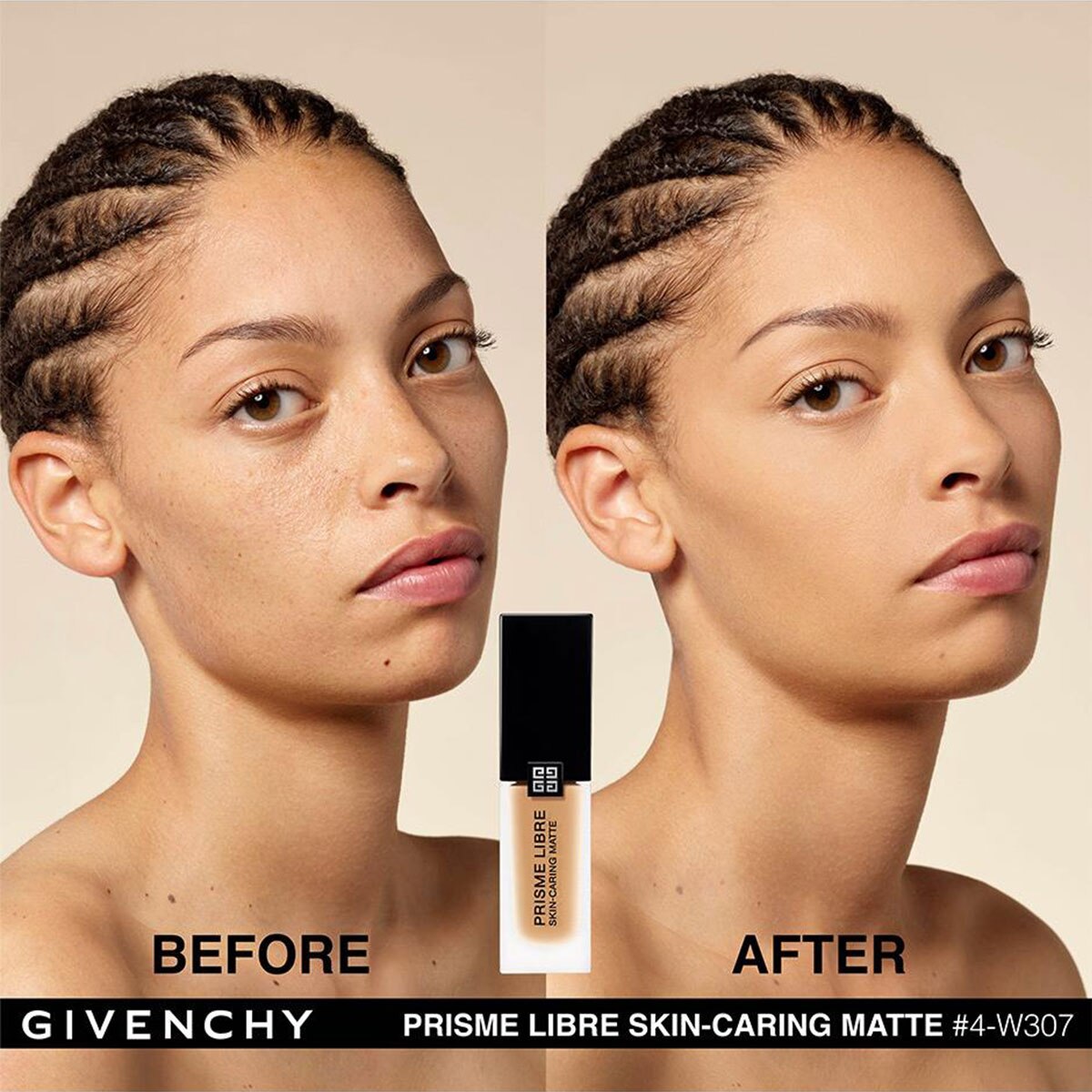 PRISME LIBRE SKIN-CARING MATTE BASE DE MAQUILLAJE L&Iacute;QUIDA (BASE HIDRATANTE PARA EL CUIDADO DE LA PIEL)