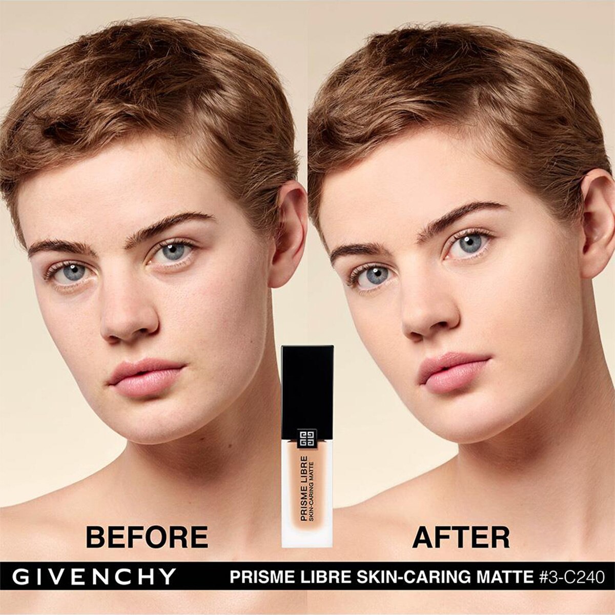 PRISME LIBRE SKIN-CARING MATTE BASE DE MAQUILLAJE L&Iacute;QUIDA (BASE HIDRATANTE PARA EL CUIDADO DE LA PIEL)