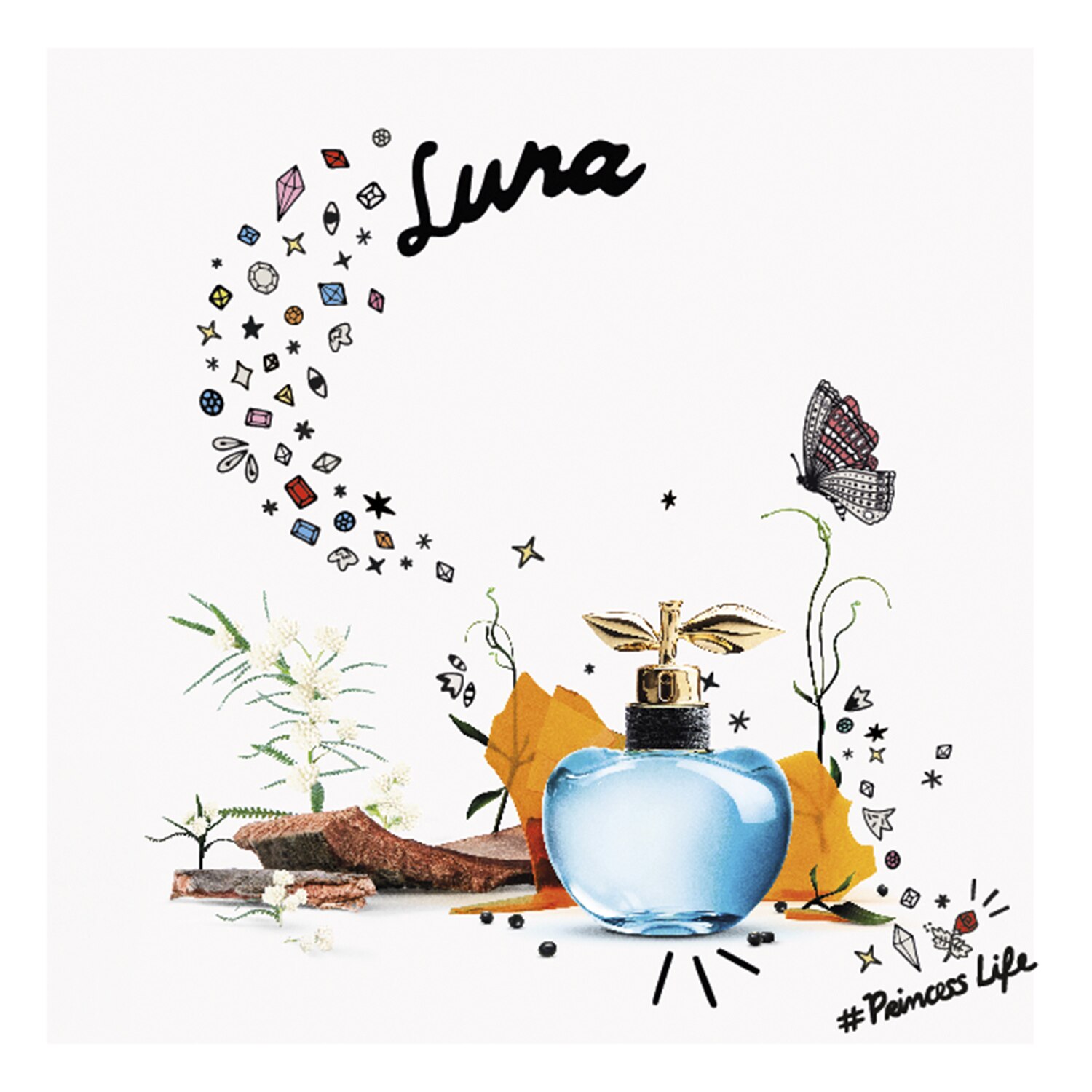 FRAGANCIA PARA DAMA, LUNA EAU DE TOILETTE