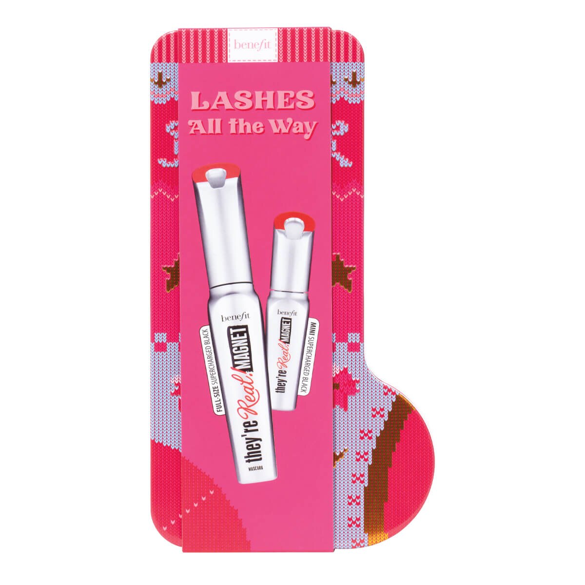 LASHES ALL THE WAY BENEFIT COSMETICS HOLIDAY (SET DE MASCARAS FULL SIZE Y MINI)