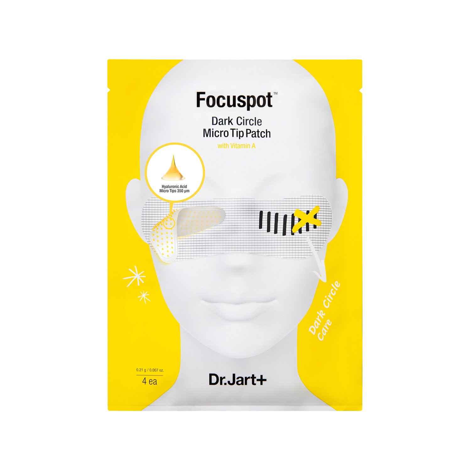 FOCUSPOT&trade; DARK CIRCLE MICRO TIP PATCH CON VITAMIN A