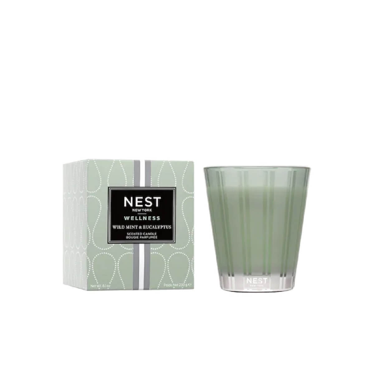 WILD MINT & EUCALYPTUS CANDLE (VELA AROM&Aacute;TICA)