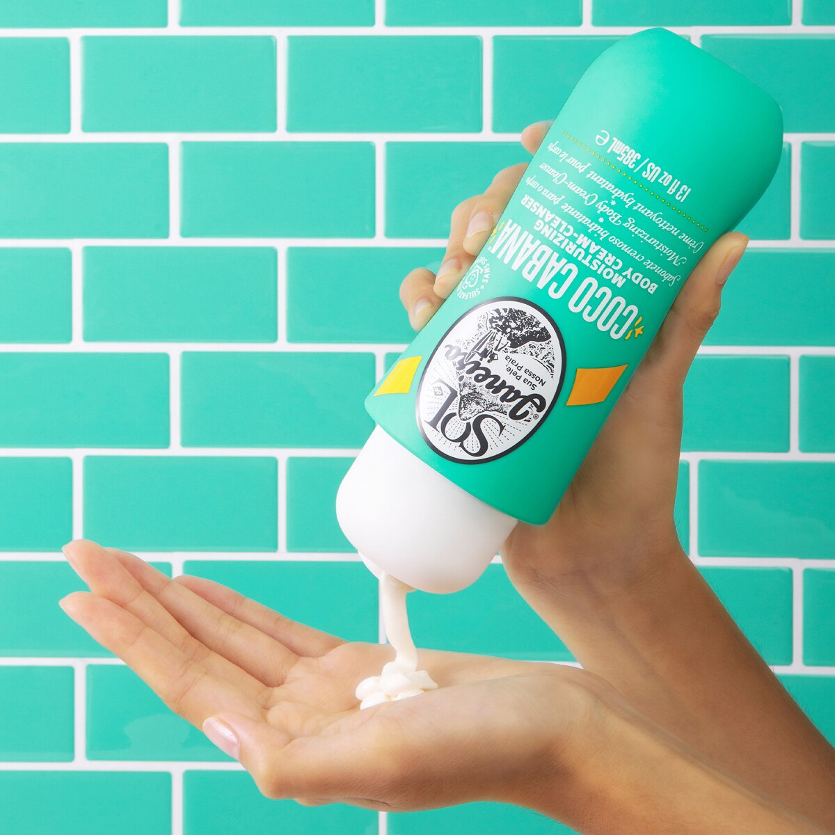 COCO CABANA MOISTURIZING BODY CREAM-CLEANSER