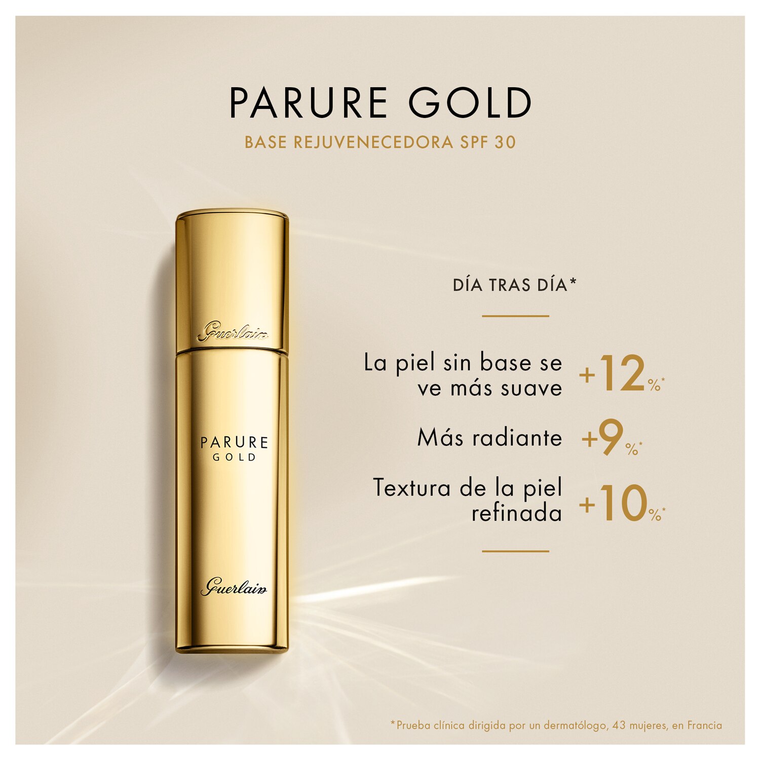PARURE GOLD - BASE DE MAQUILLAJE EFECTO REJUVENECEDOR