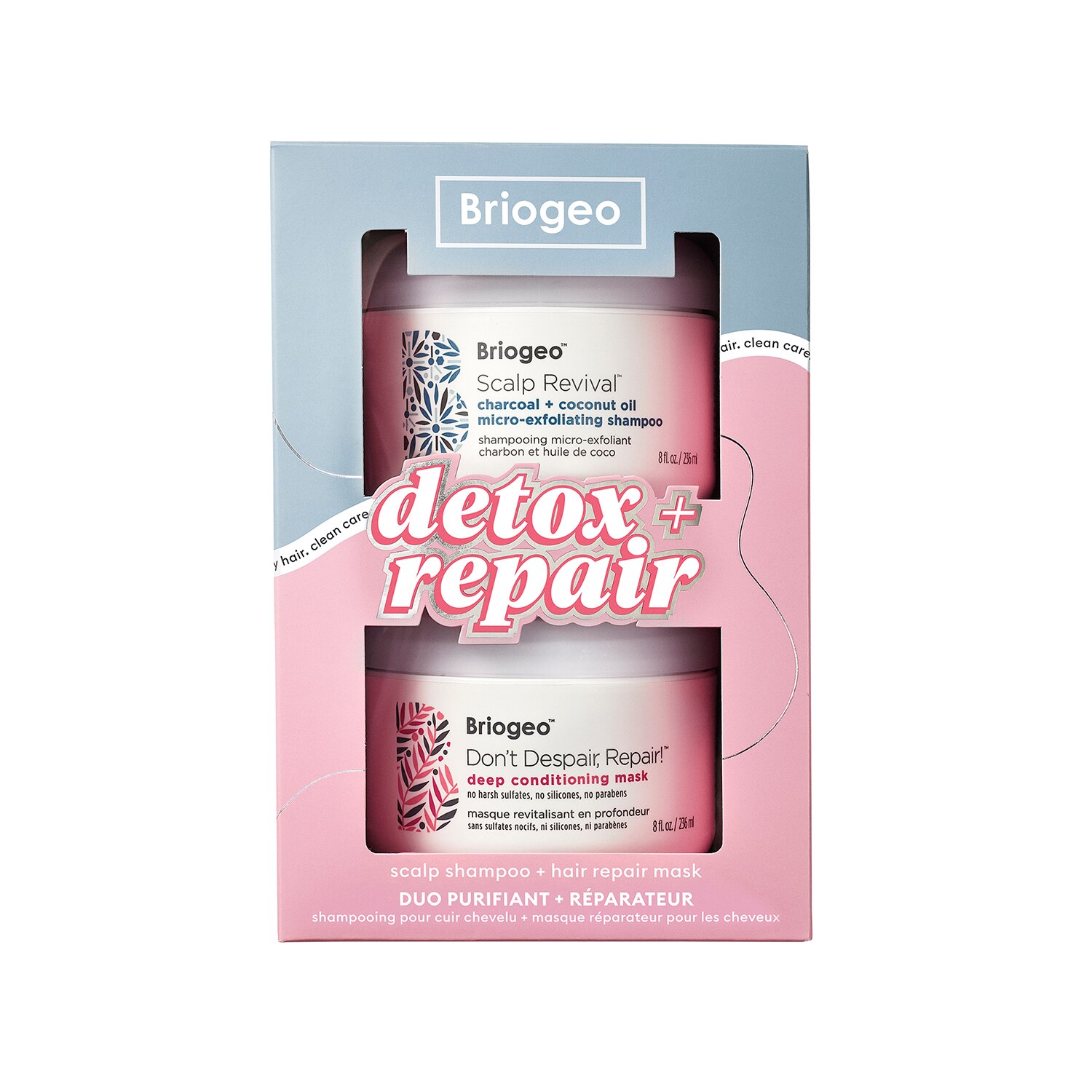 DETOX + REPAIR VALUE SET (D&Uacute;O DE PRODUCTOS PARA CABELLO)