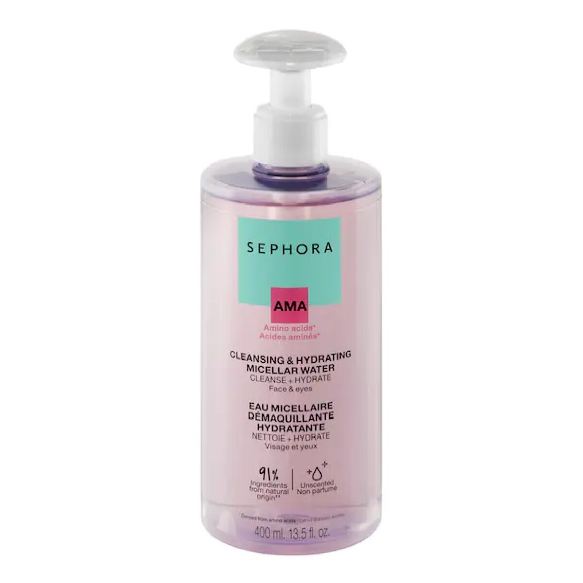 CLEANSING & HYDRATING MICELLAR WATER (AGUA MICELAR)