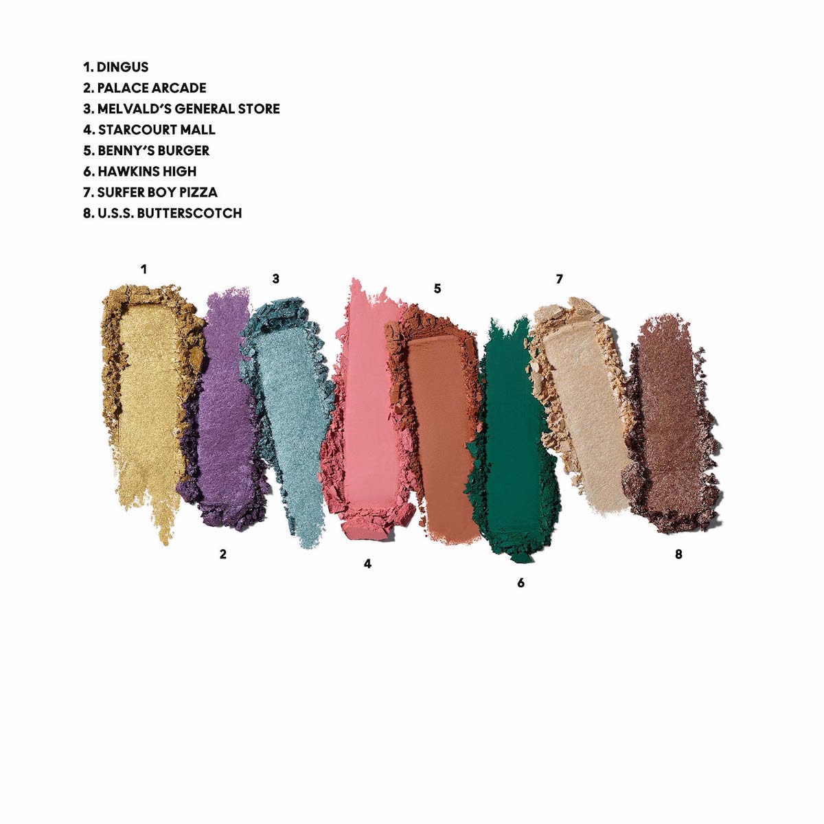 EYE SHADOW X8 STRANGER THINGS (PALETA DE SOMBRAS)