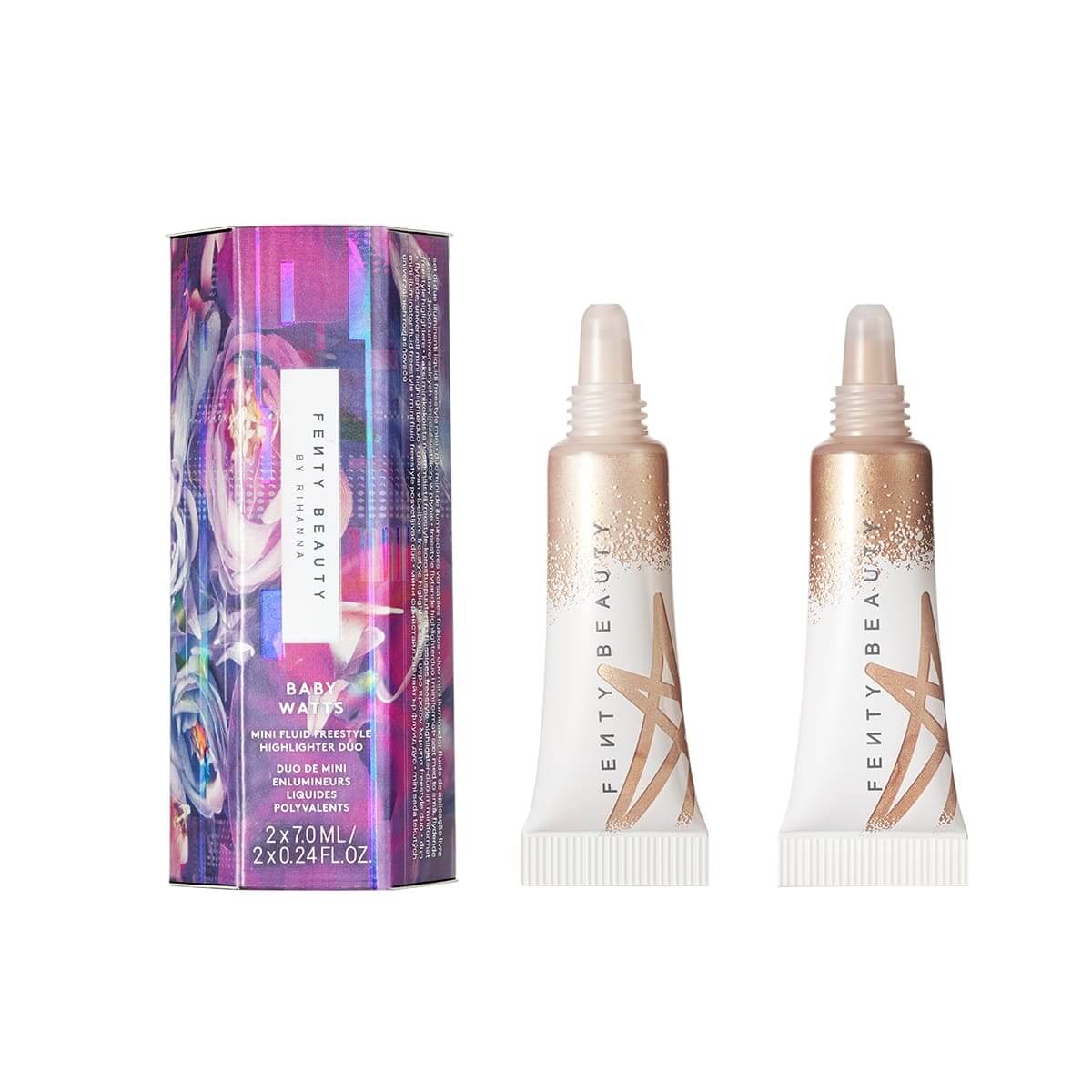 BABY WATTS MINI FLUID FREESTYLE HIGHLIGHTER DUO (D&Uacute;O ILUMINADORES L&Iacute;QUIDO)