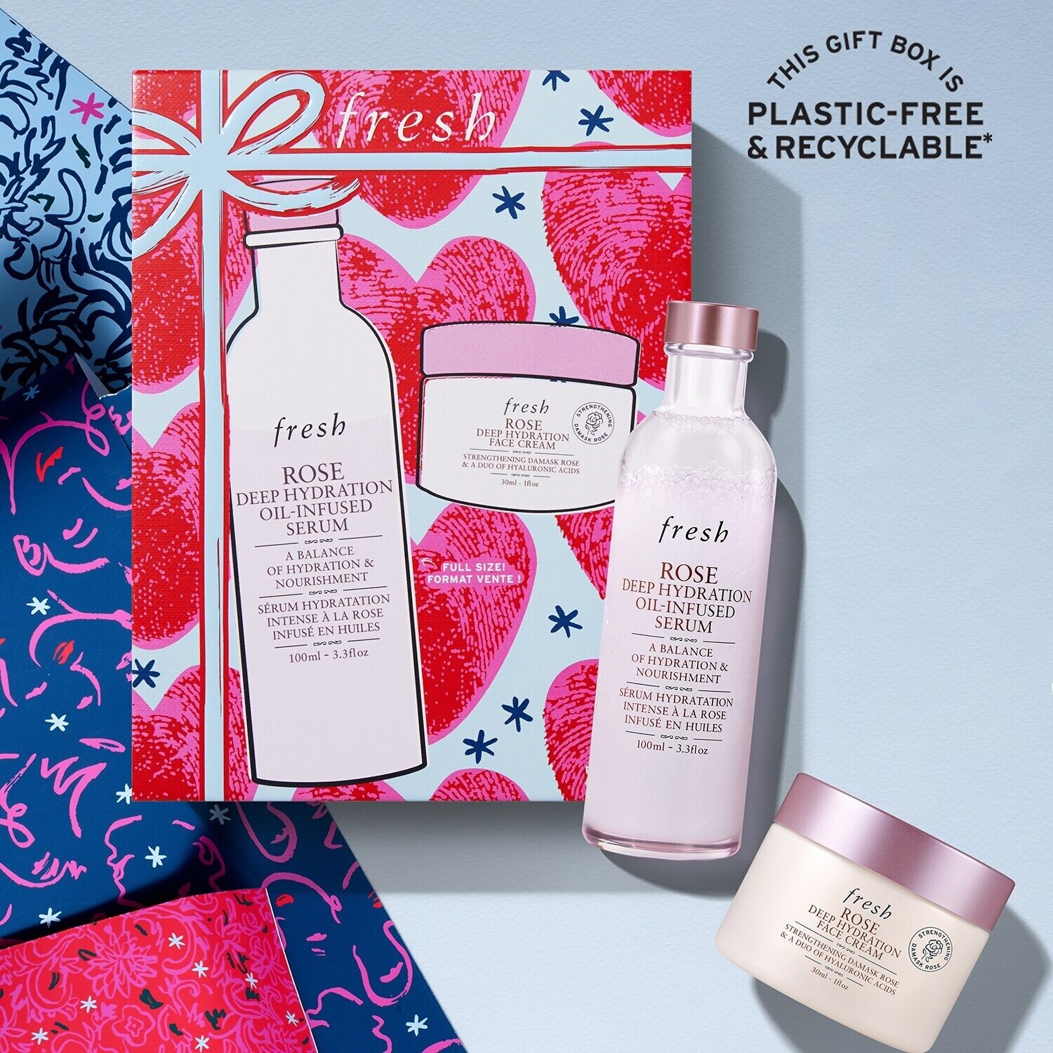ROSE SOOTHE, TREAT & HYDRATE SET (SET DE CUIDADO DE LA PIEL)