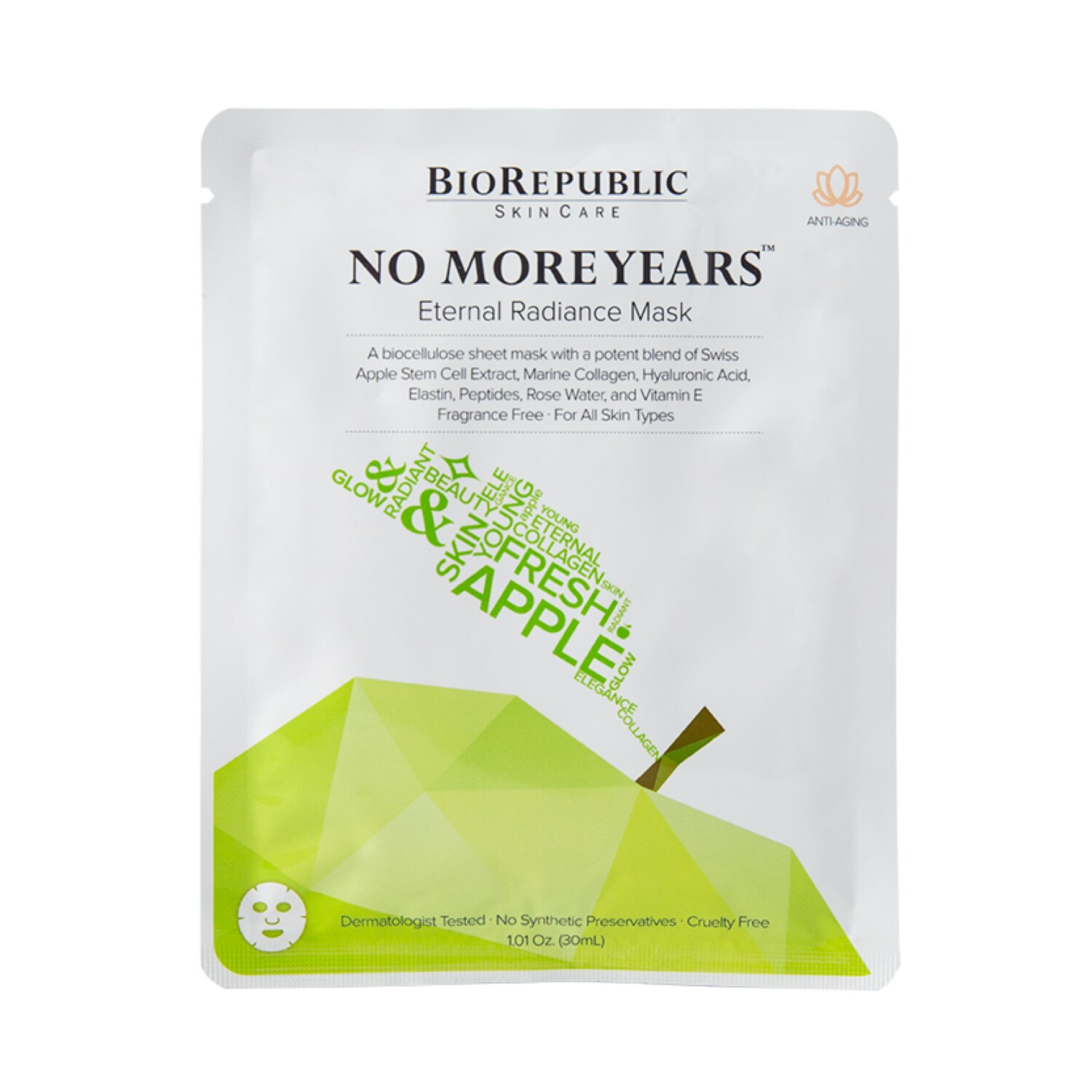 NO MORE YEARS ETERNAL RADIANCE MASK (MASCARILLA PARA ROSTRO)